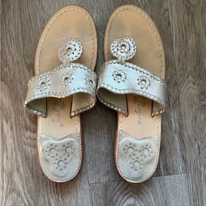 Women's Jack Rogers Sandals in Platinum